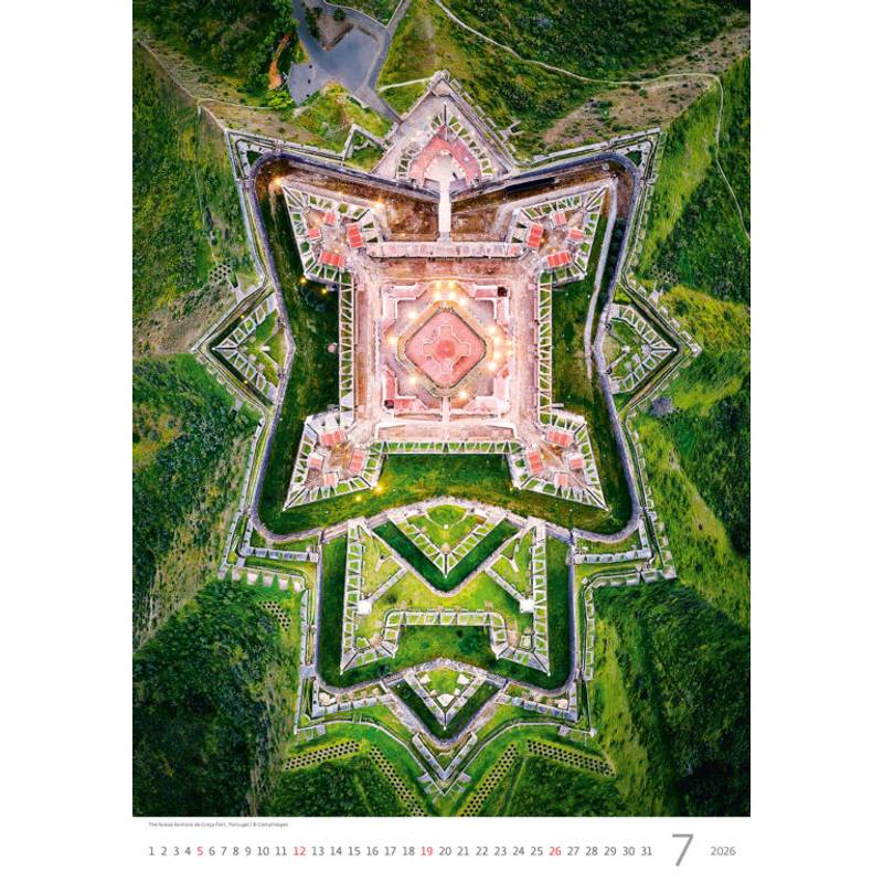 Kalendár World from Above, 2026 Kalendár World from Above, 2026