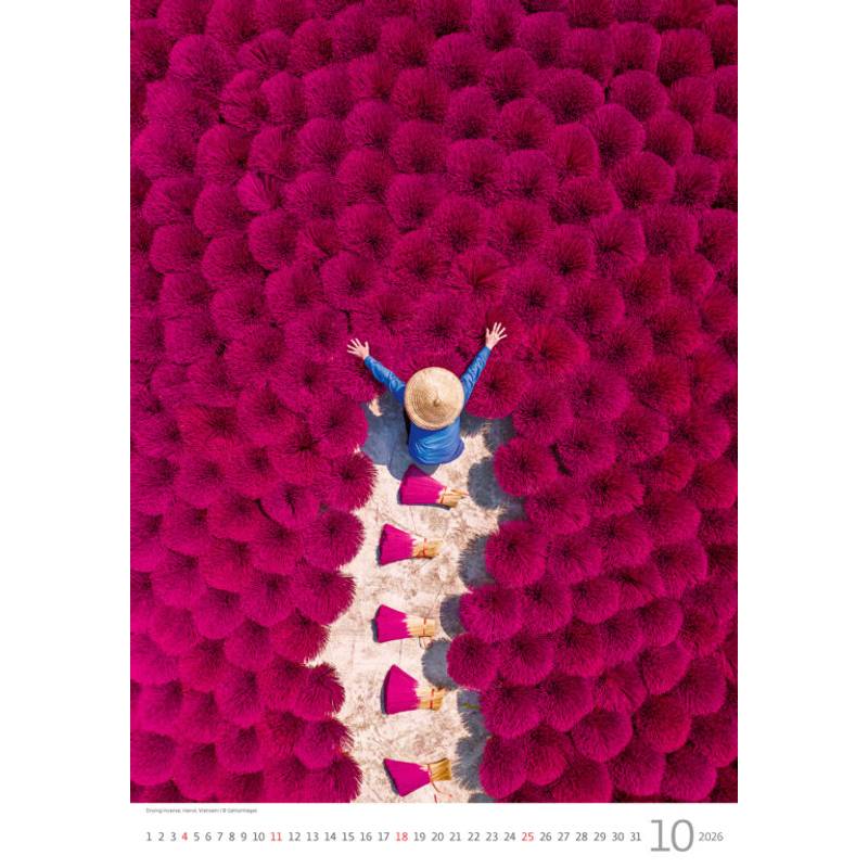 Kalendár World from Above, 2026 Kalendár World from Above, 2026