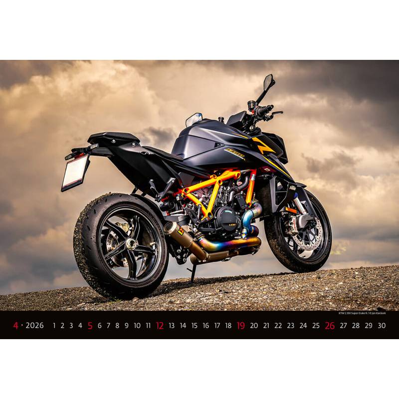 Kalendár Motorbikes, 2026 Kalendár Motorbikes, 2026