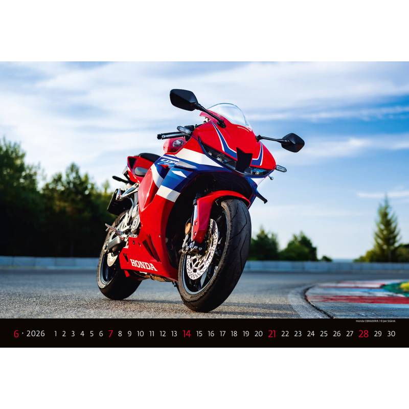 Kalendár Motorbikes, 2026 Kalendár Motorbikes, 2026