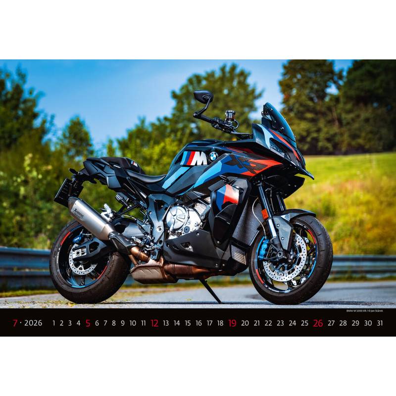 Kalendár Motorbikes, 2026 Kalendár Motorbikes, 2026