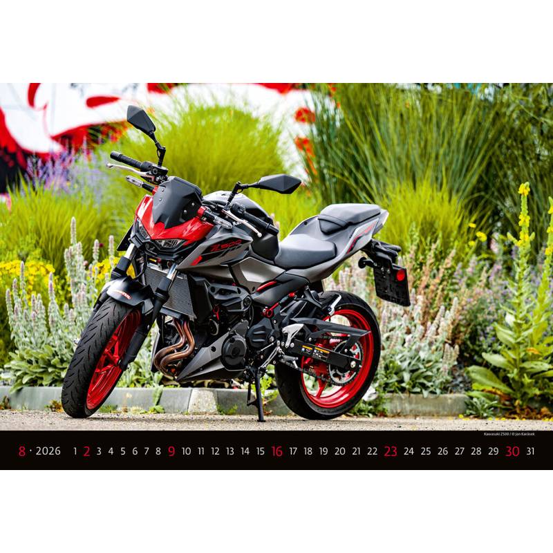 Kalendár Motorbikes, 2026 Kalendár Motorbikes, 2026