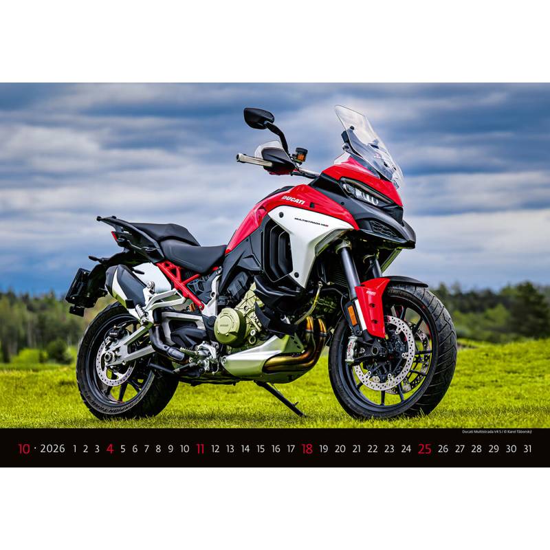 Kalendár Motorbikes, 2026 Kalendár Motorbikes, 2026