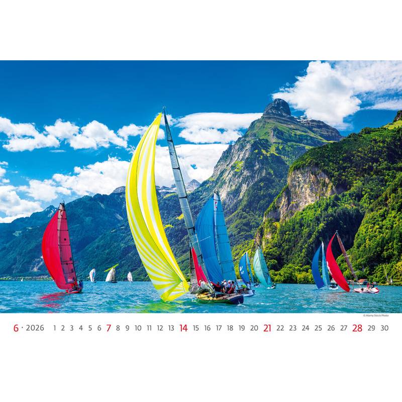 Kalendář Sailing, 2026 Kalendář Sailing, 2026