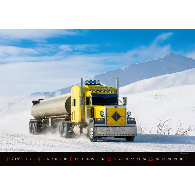 Kalendář Trucks, 2026 Kalendář Trucks, 2026
