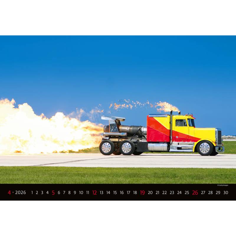 Kalendář Trucks, 2026 Kalendář Trucks, 2026
