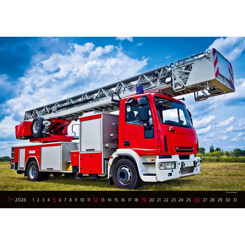 Kalendář Trucks, 2026 Kalendář Trucks, 2026