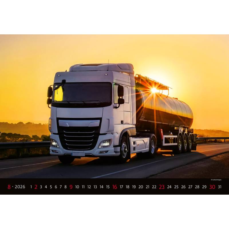 Kalendář Trucks, 2026 Kalendář Trucks, 2026