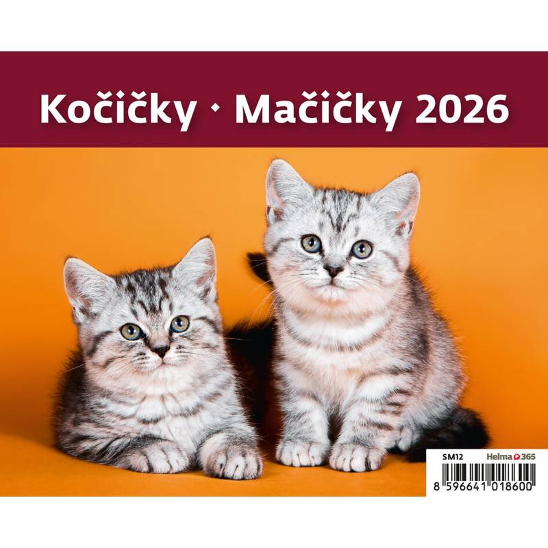 Kalendár Mačičky, 2026 Kalendár Mačičky, 2026