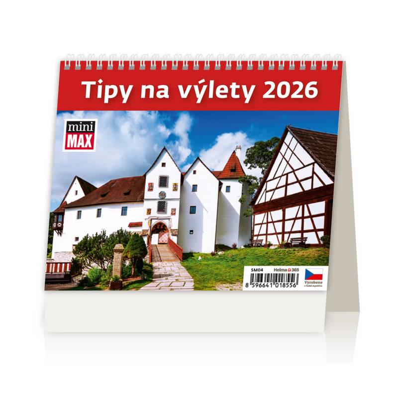 Kalendář Tipy na výlety, 2026 Kalendář Tipy na výlety, 2026
