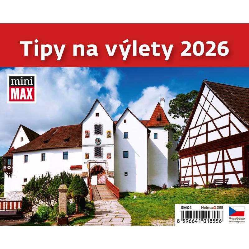 Kalendář Tipy na výlety, 2026 Kalendář Tipy na výlety, 2026