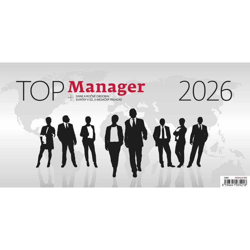 Kalendár Top Manager, 2026 Kalendár Top Manager, 2026