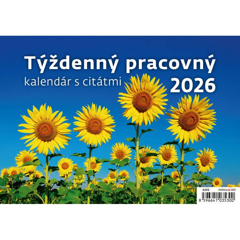Týždenný kalendár s citátmi, 2026 Týždenný kalendár s citátmi, 2026