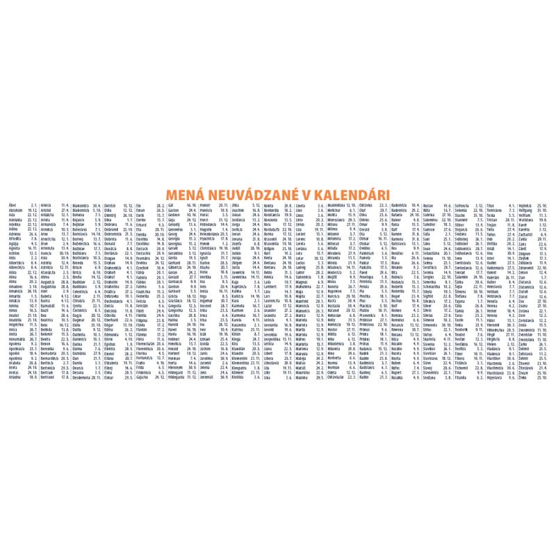 Stolový kalendár Pracovný veľký 2026 Stolový kalendár Pracovný veľký 2026