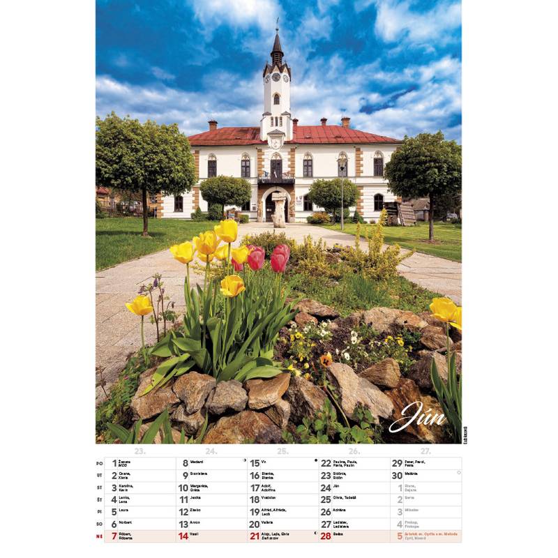 Nástenný kalendár SLOVENSKO 2026 Nástenný kalendár SLOVENSKO 2026