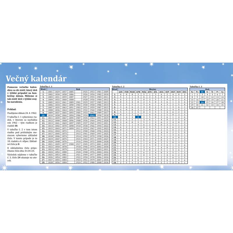 Stolový kalendár Lunárny 2026 Stolový kalendár Lunárny 2026