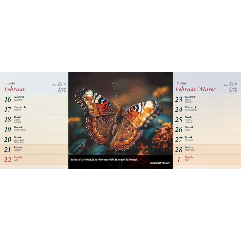 Stolový kalendár Motivačný 2026 Stolový kalendár Motivačný 2026