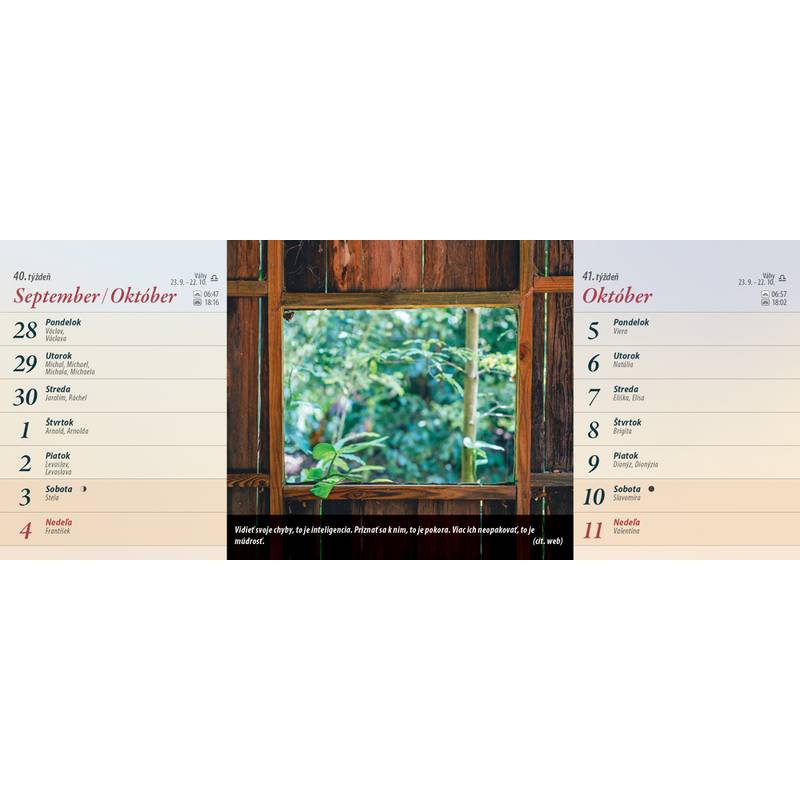 Stolový kalendár Motivačný 2026 Stolový kalendár Motivačný 2026