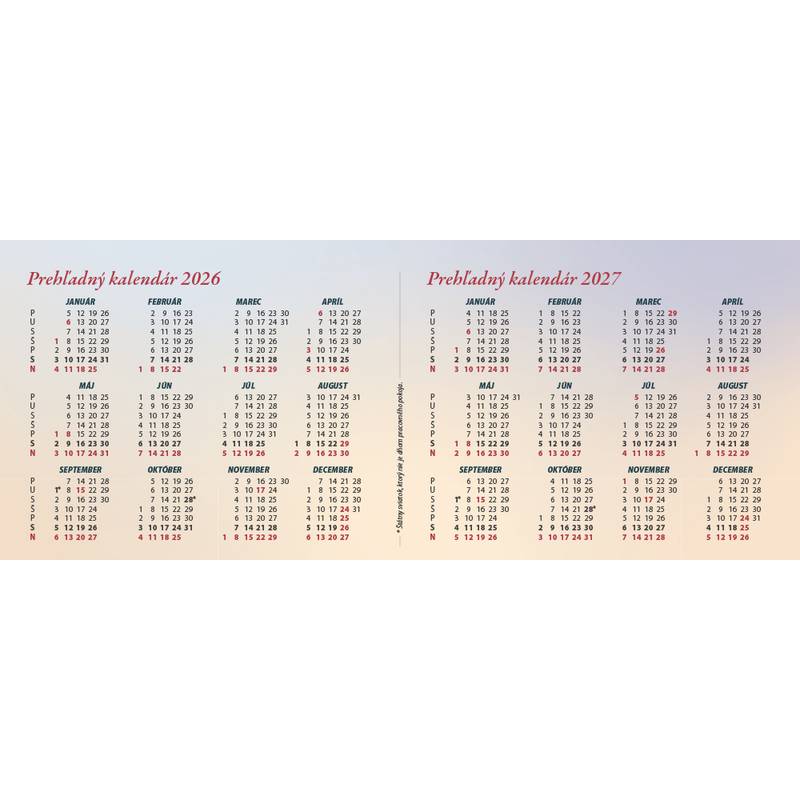 Stolový kalendár Motivačný 2026 Stolový kalendár Motivačný 2026