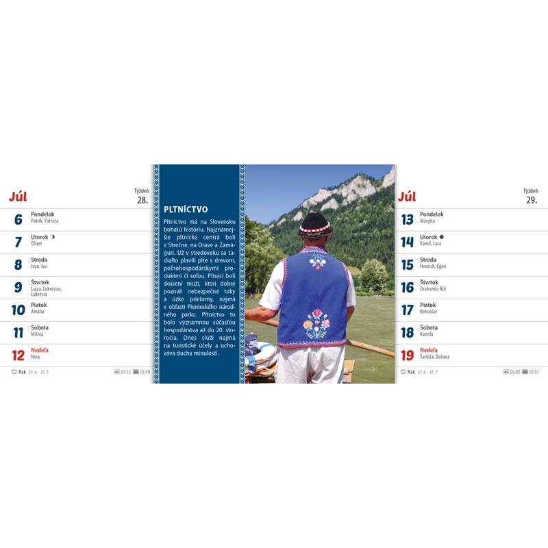 Stolový kalendár Zvyky a tradície 2026 Stolový kalendár Zvyky a tradície 2026