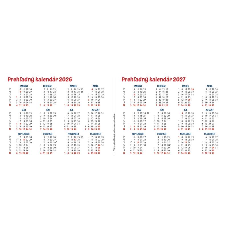 Stolový kalendár Zvyky a tradície 2026 Stolový kalendár Zvyky a tradície 2026