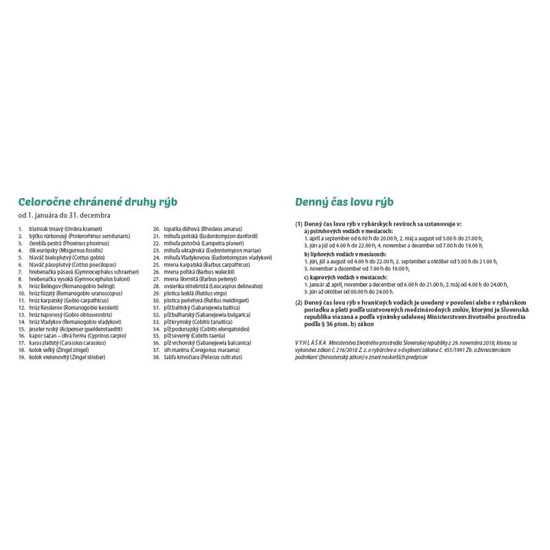 Stolový kalendár Rybársky 2026 Stolový kalendár Rybársky 2026