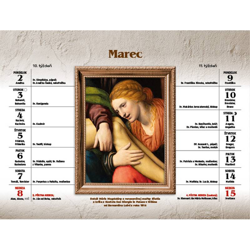 Stolový kalendár Katolícky 2026 Stolový kalendár Katolícky 2026