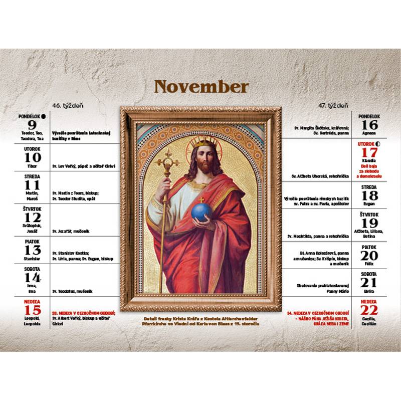 Stolový kalendár Katolícky 2026 Stolový kalendár Katolícky 2026