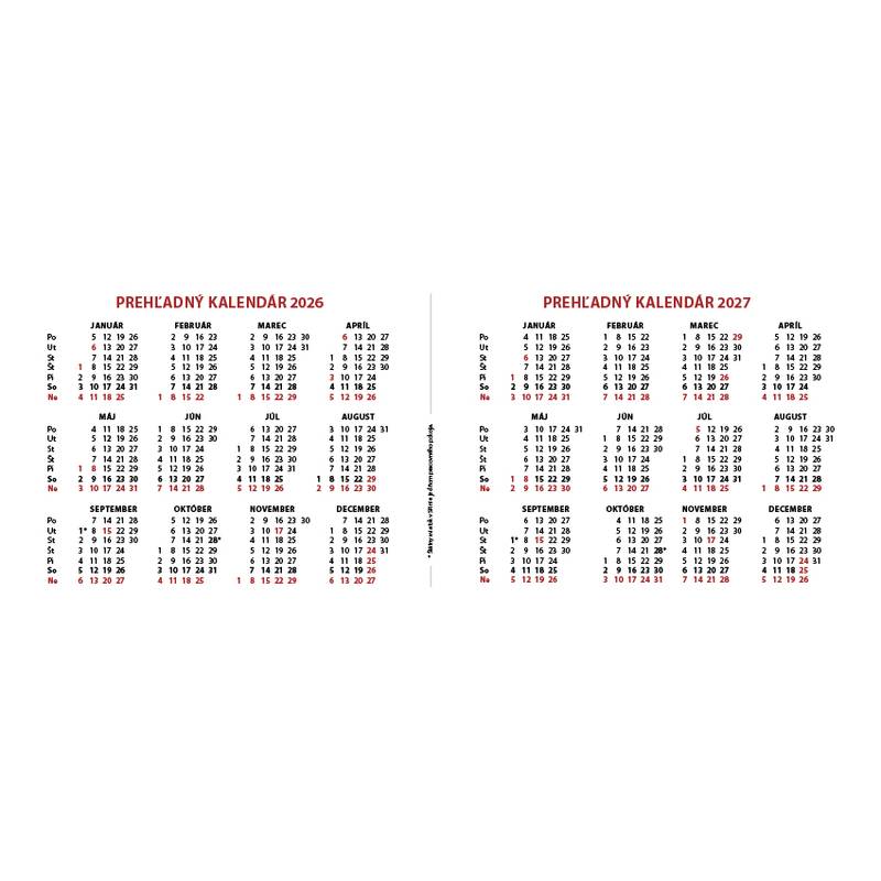 Stolový kalendár Kuchárka 2026 Stolový kalendár Kuchárka 2026