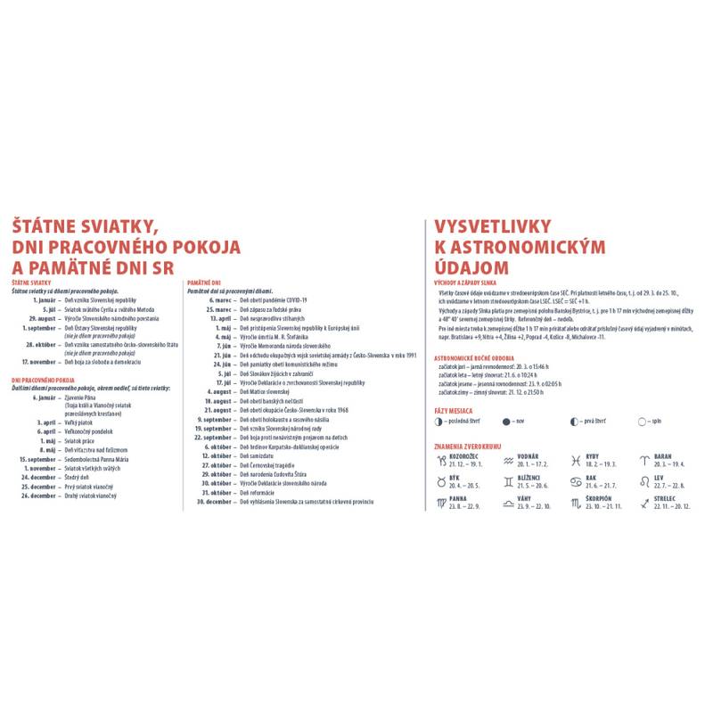 Stolový kalendár Plánovací MAXI 2026 Stolový kalendár Plánovací MAXI 2026