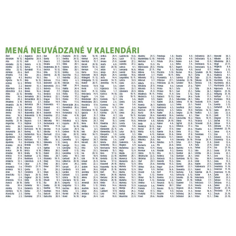 Stolový kalendár Pracovný malý 2026 Stolový kalendár Pracovný malý 2026