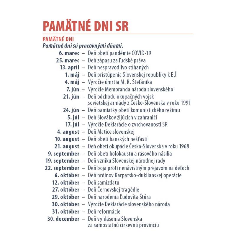 Stolový Minikalendár 2026 Stolový Minikalendár 2026
