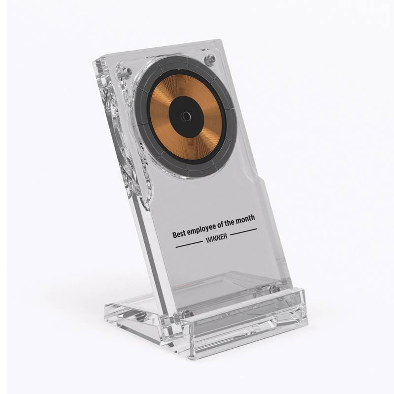 Magnetický bezdrôtový nabíjací stojan Magcharge 15W, transparentná Magnetický bezdrôtový nabíjací stojan Magcharge 15W, transparentná