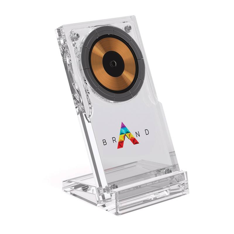 Magnetický bezdrôtový nabíjací stojan Magcharge 15W, transparentná Magnetický bezdrôtový nabíjací stojan Magcharge 15W, transparentná