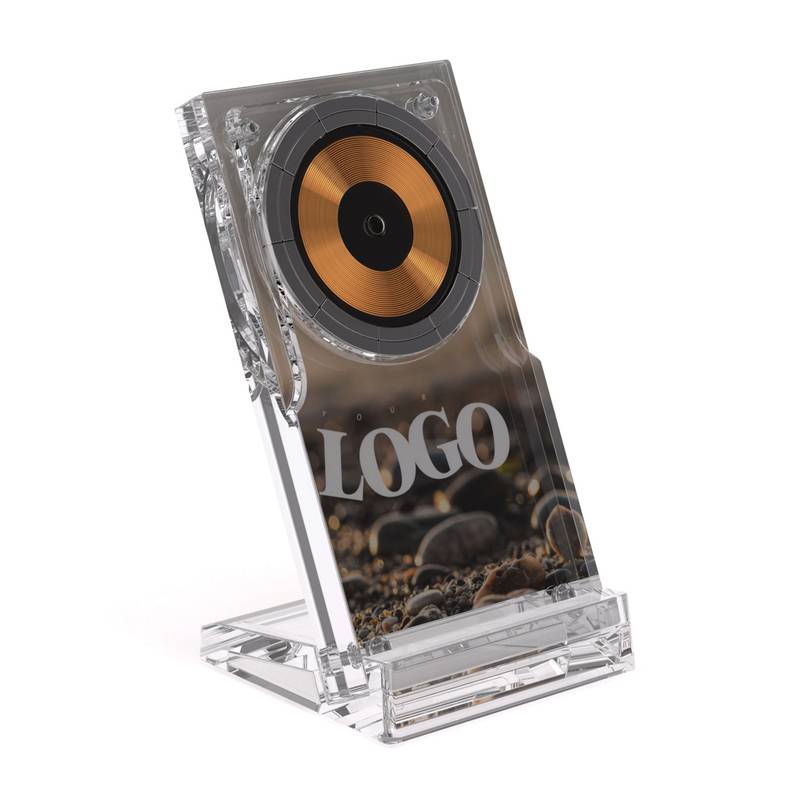 Magnetický bezdrôtový nabíjací stojan Magcharge 15W, transparentná Magnetický bezdrôtový nabíjací stojan Magcharge 15W, transparentná