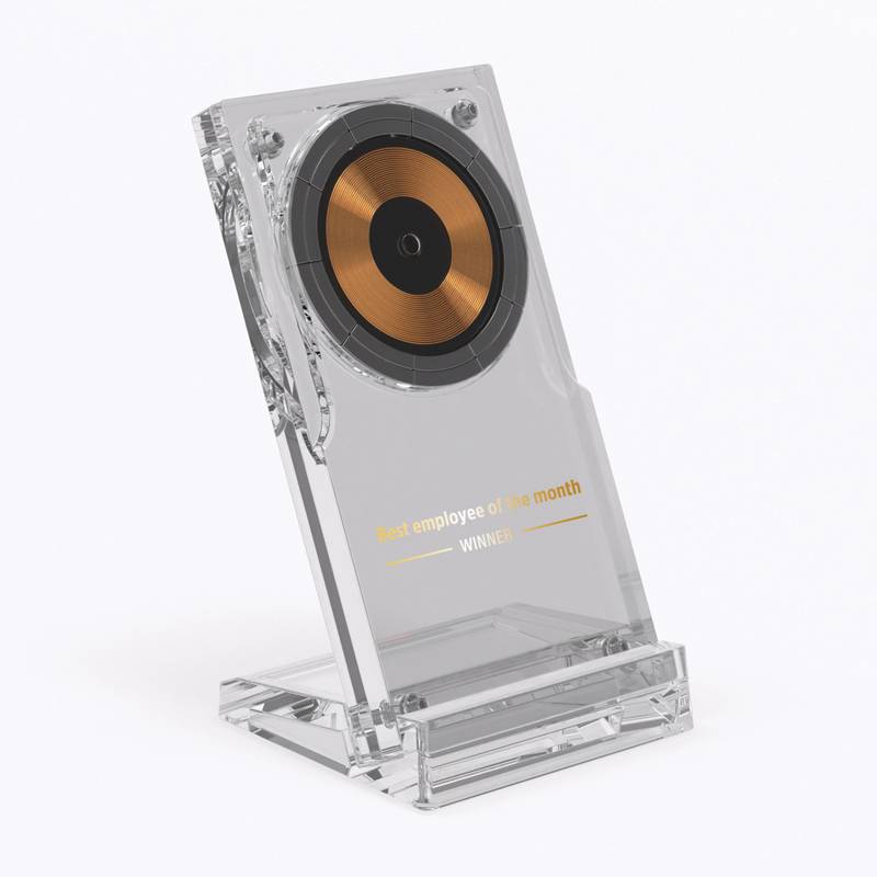 Magnetický bezdrôtový nabíjací stojan Magcharge 15W, transparentná Magnetický bezdrôtový nabíjací stojan Magcharge 15W, transparentná