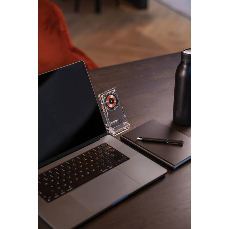 Magnetický bezdrôtový nabíjací stojan Magcharge 15W, transparentná Magnetický bezdrôtový nabíjací stojan Magcharge 15W, transparentná