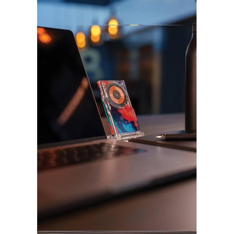 Magnetický bezdrôtový nabíjací stojan Magcharge 15W, transparentná Magnetický bezdrôtový nabíjací stojan Magcharge 15W, transparentná