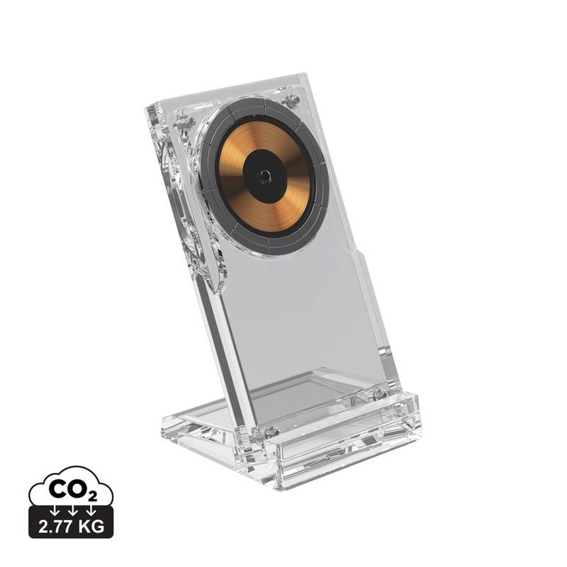 Magnetický bezdrôtový nabíjací stojan Magcharge 15W, transparentná Magnetický bezdrôtový nabíjací stojan Magcharge 15W, transparentná