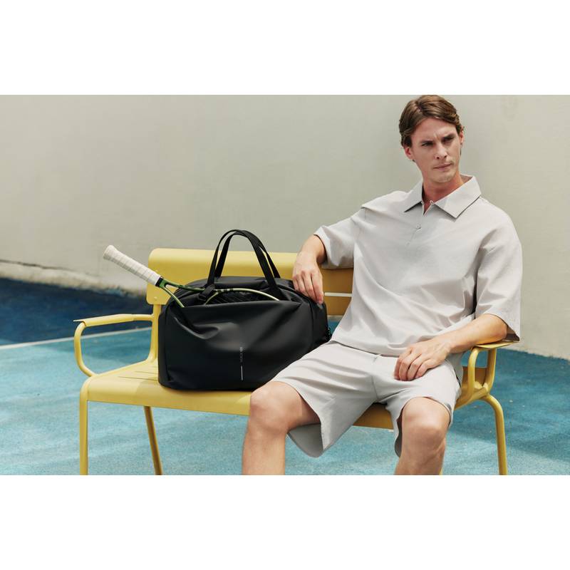 Voděodolná víkendová taška Urban, černá - šedá Voděodolná víkendová taška Urban, černá - šedá