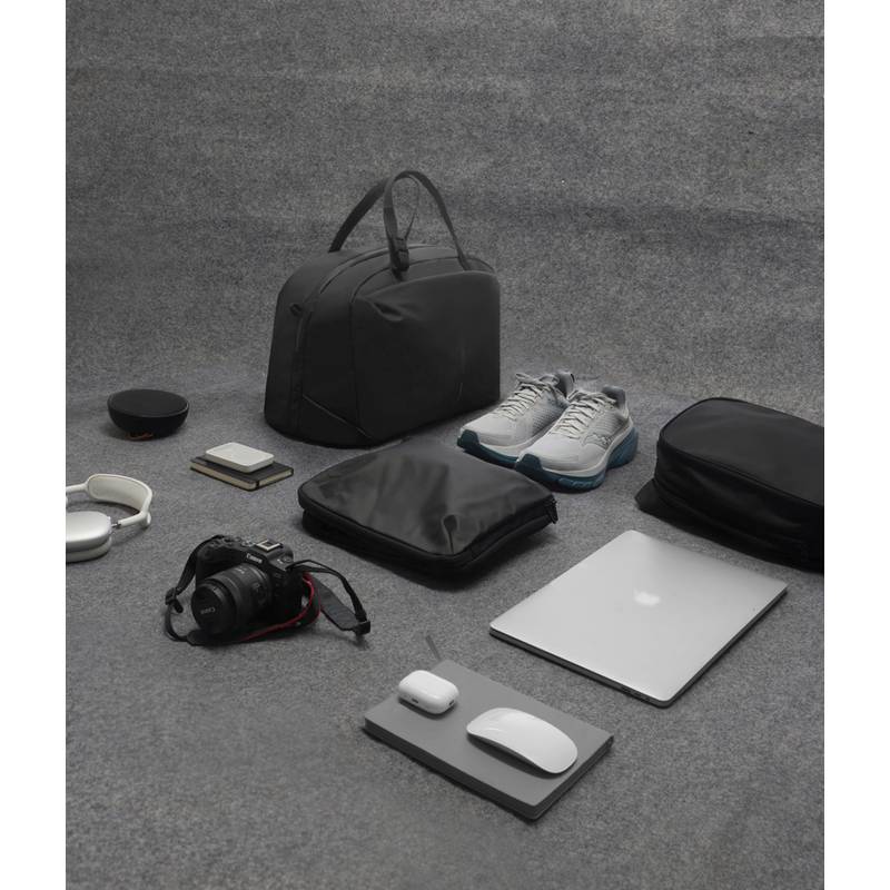 Voděodolná víkendová taška Urban, černá - šedá Voděodolná víkendová taška Urban, černá - šedá