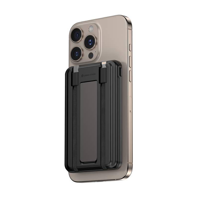 Magnetická powerbanka Urban Vitamin Redwood 5v1 5000mAh 20W, čierna Magnetická powerbanka Urban Vitamin Redwood 5v1 5000mAh 20W, čierna