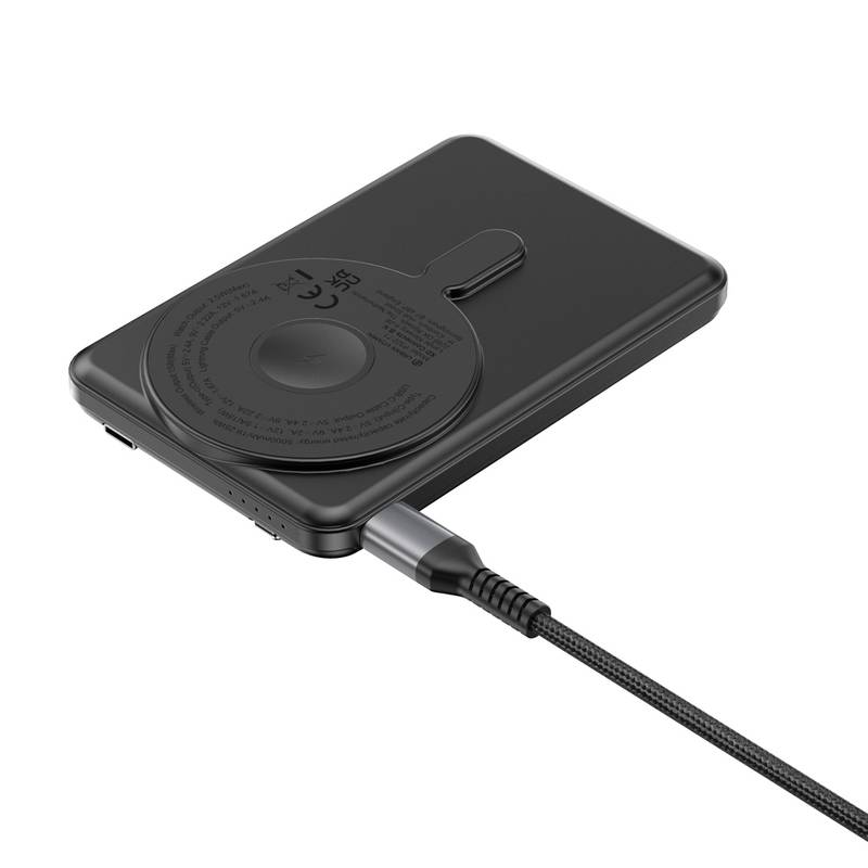 Magnetická powerbanka Urban Vitamin Redwood 5v1 5000mAh 20W, čierna Magnetická powerbanka Urban Vitamin Redwood 5v1 5000mAh 20W, čierna