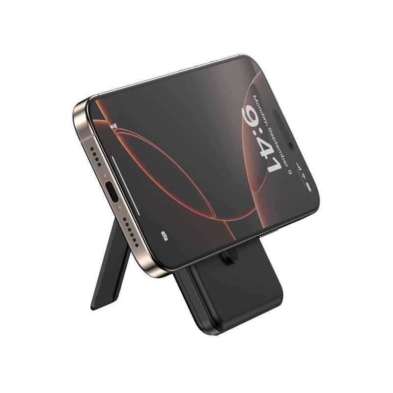 Magnetická powerbanka Urban Vitamin Redwood 5v1 5000mAh 20W, čierna Magnetická powerbanka Urban Vitamin Redwood 5v1 5000mAh 20W, čierna