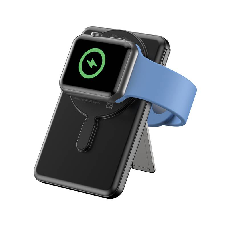 Magnetická powerbanka Urban Vitamin Redwood 5v1 5000mAh 20W, čierna Magnetická powerbanka Urban Vitamin Redwood 5v1 5000mAh 20W, čierna