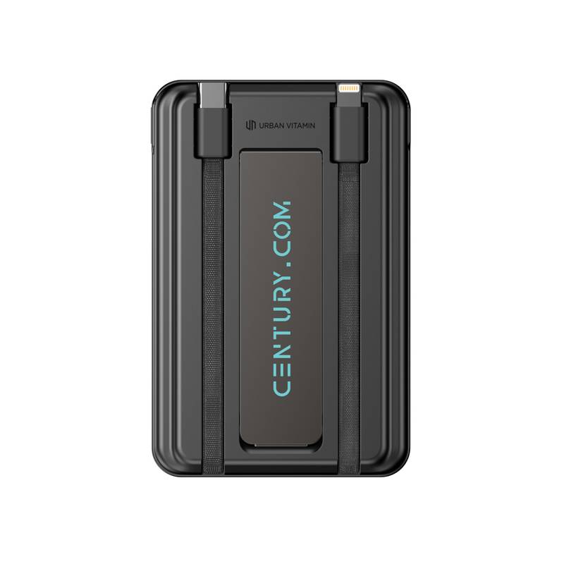 Magnetická powerbanka Urban Vitamin Redwood 5v1 5000mAh 20W, čierna Magnetická powerbanka Urban Vitamin Redwood 5v1 5000mAh 20W, čierna