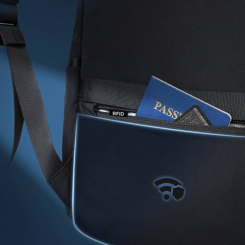 Měkký Tote Batoh XD Design, černá - šedá Měkký Tote Batoh XD Design, černá - šedá