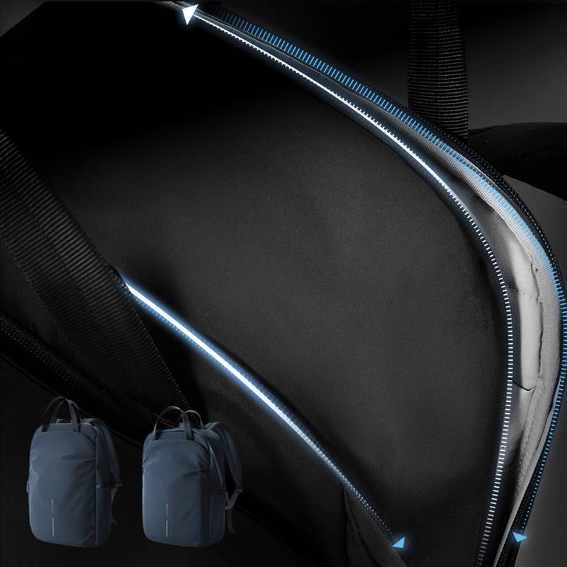 Měkký Tote Batoh XD Design, černá - šedá Měkký Tote Batoh XD Design, černá - šedá