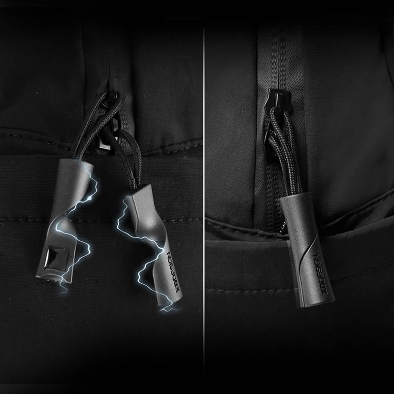 Měkký Tote Batoh XD Design, černá - šedá Měkký Tote Batoh XD Design, černá - šedá