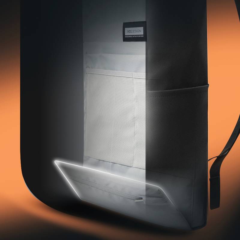 Vodeodolný batoh na bicykel Urban, čierna - sivá Vodeodolný batoh na bicykel Urban, čierna - sivá